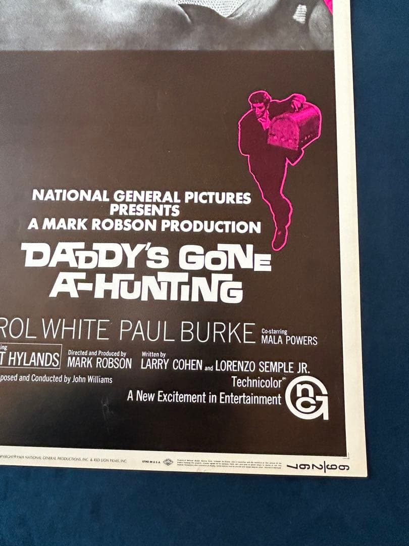 屋根の上の赤ちゃん　USオリジナル映画ポスター