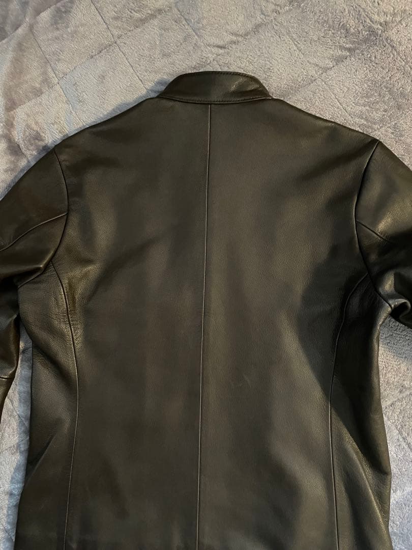 ships シップス シープレザーライダースジャケット L 定価55000円