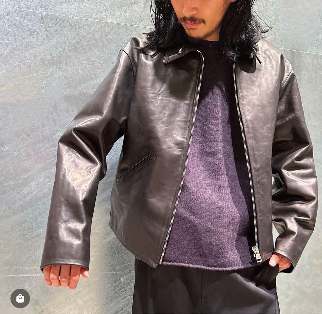 H BEAUTY&YOUTH ホースレザー 70s スポーツジャケット L - メルカリ