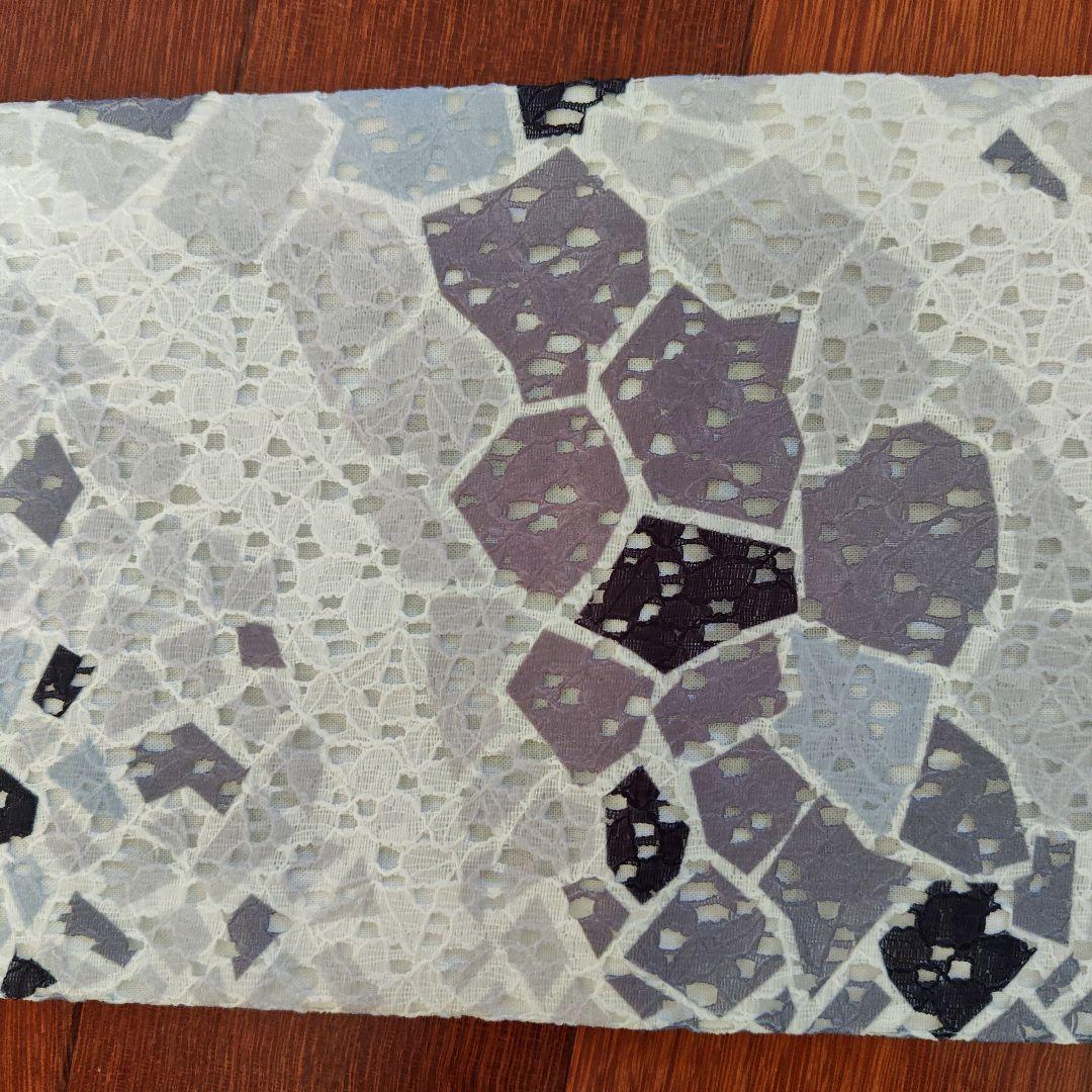 ろっこや 半幅帯 モザイクレース レオパード リバーシブル - メルカリ