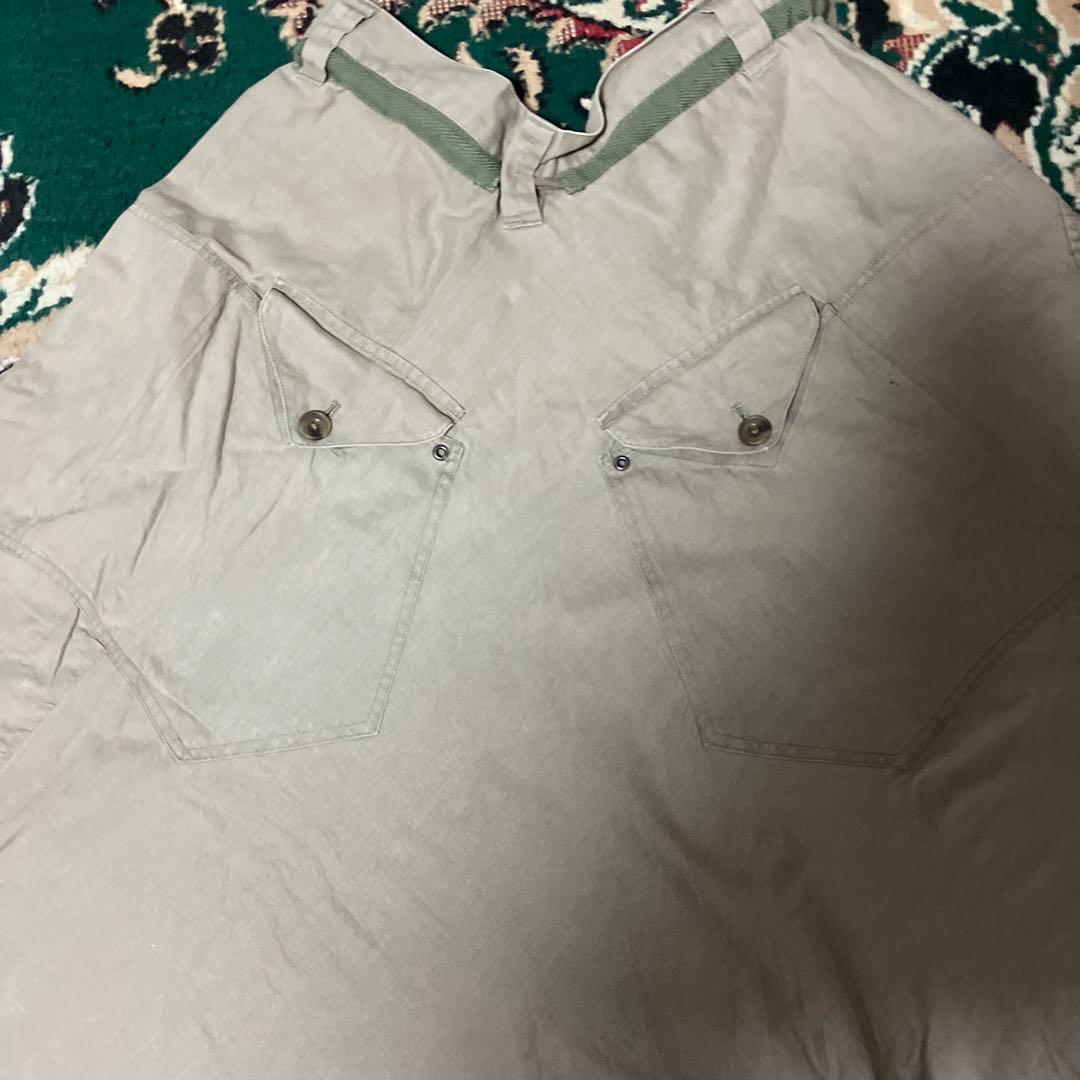 ppfm y2kサルエル パンツ ベージュ