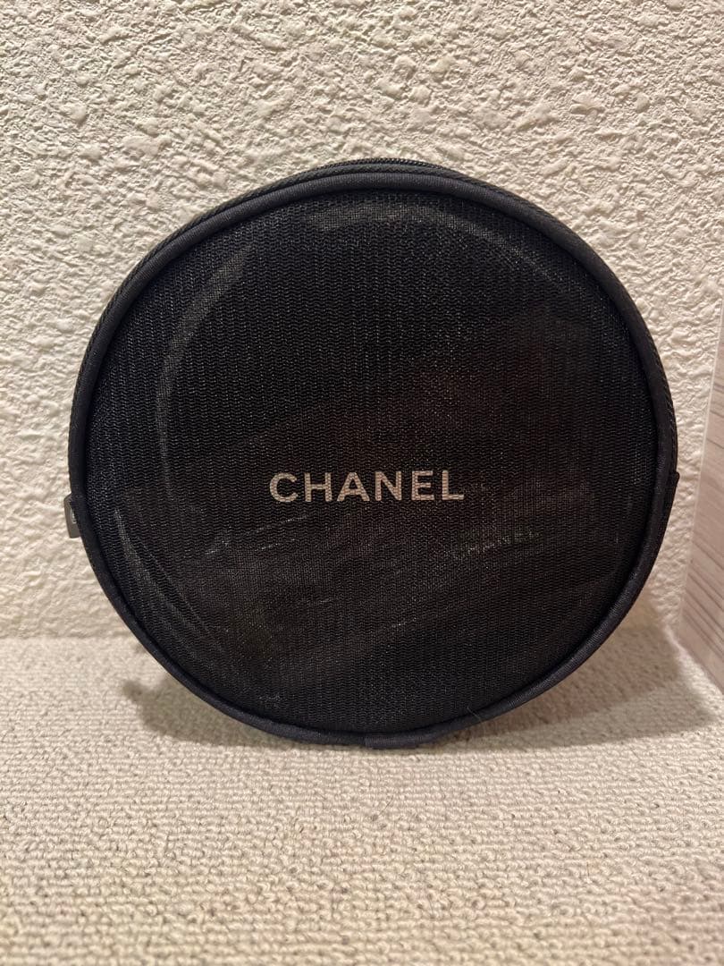 【限定品】CHANEL シャネル ポーチ ミラー ブラシセット シャネルコットン
