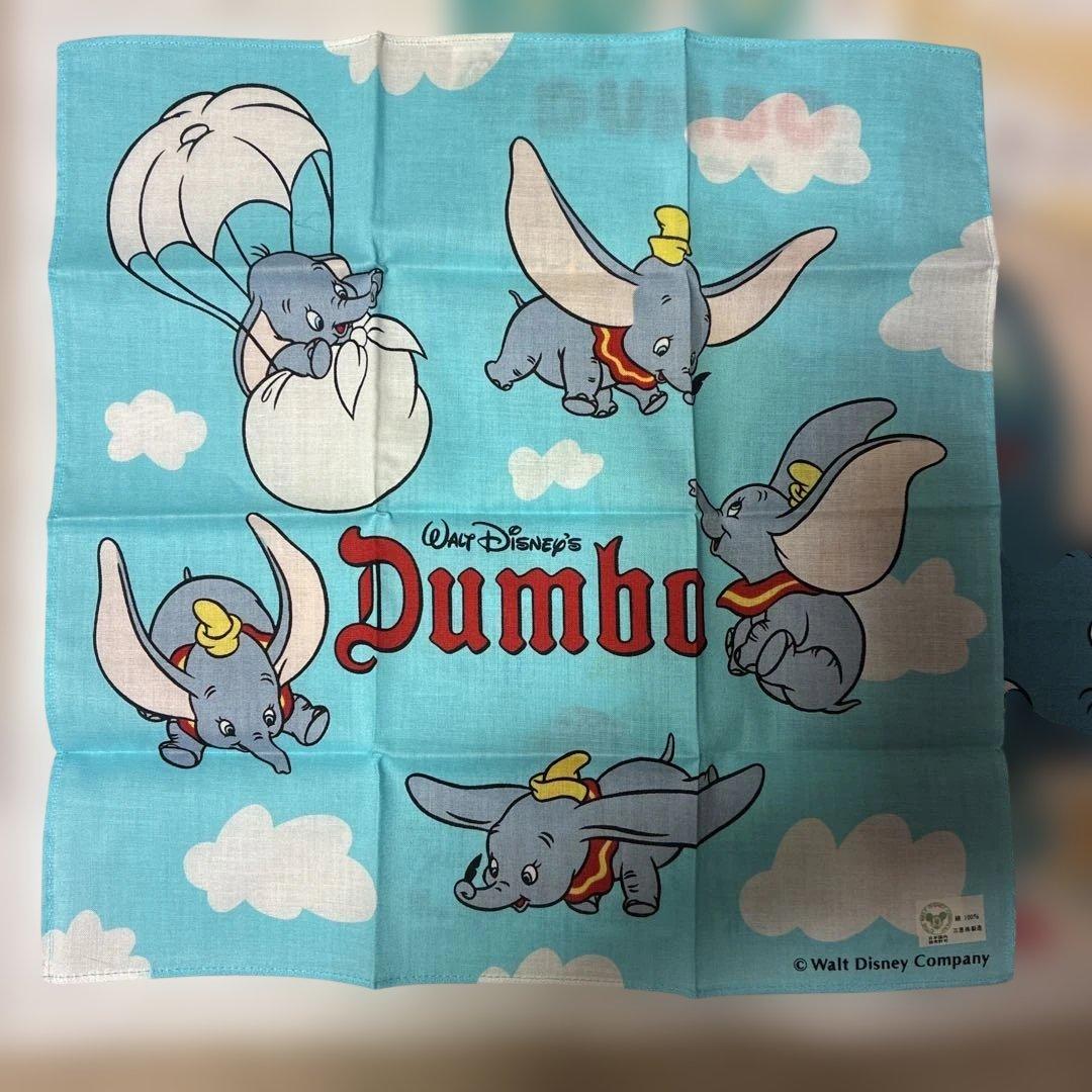 昭和 レトロ ディズニー ダンボ ハンカチ ビンテージ - メルカリ