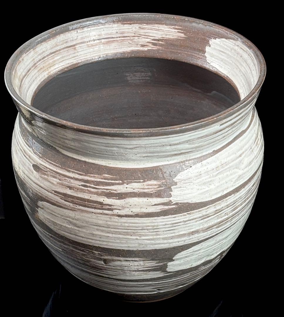 茶道具【宝寿】銘 刷毛目 水屋瓶（大）杉割蓋付 R811102 - メルカリ