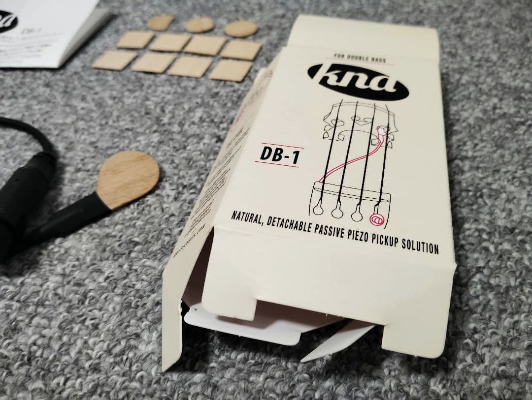 コントラバス ウッドベース ピックアップ kna db-1 ピエゾ マイク 中古