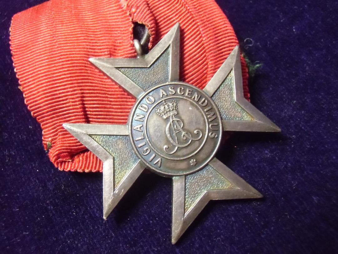 Ｗ帝政ドイツ軍/ザクセン大公国＊シルバー戦功十字勲章＊１ｓｔモデル（実物）