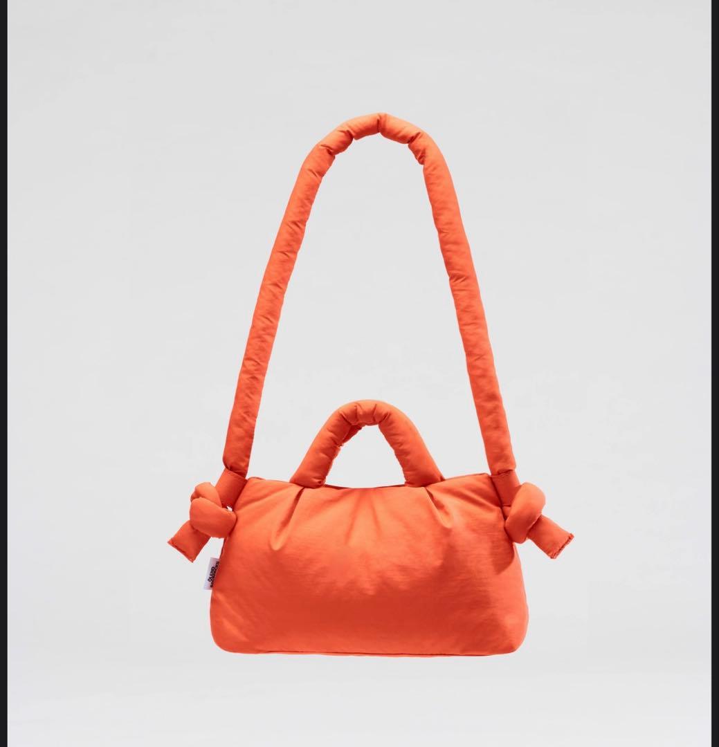 【美品】OLEND オレンド MiniOna Soft Bag オレンジ ミニ