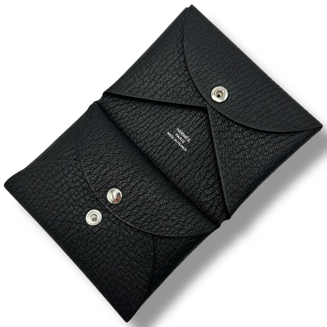 ✨新品未使用✨エルメス カルヴィ デュオ シェブルミゾル ケース W刻印