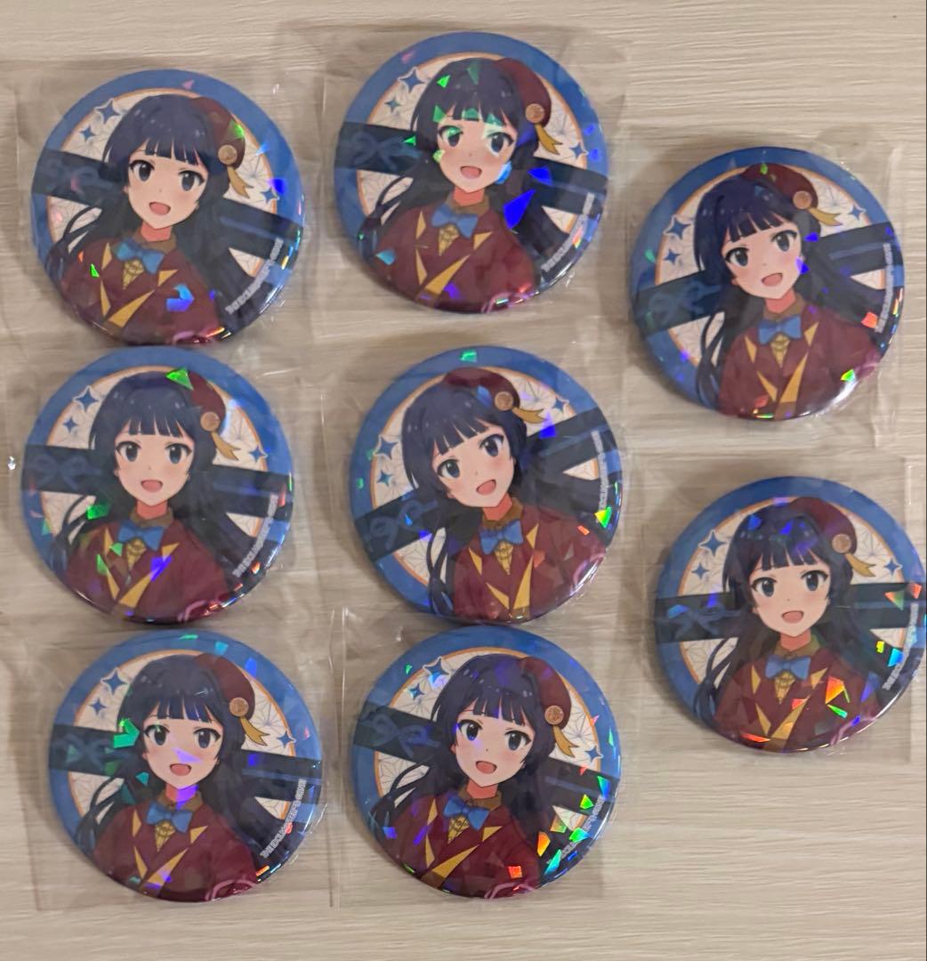 最上静香 イセシマスター ホログラム缶バッジ - メルカリ