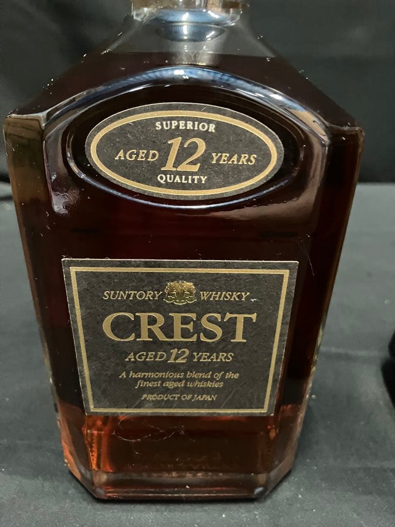 サントリー ローヤル クレスト 12年ウイスキー 3本セット 古酒 B2144