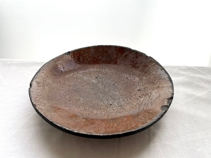 19世紀 レッドウェア パイ皿◇ 卸売 アメリカ ペンシルベニア スリップ