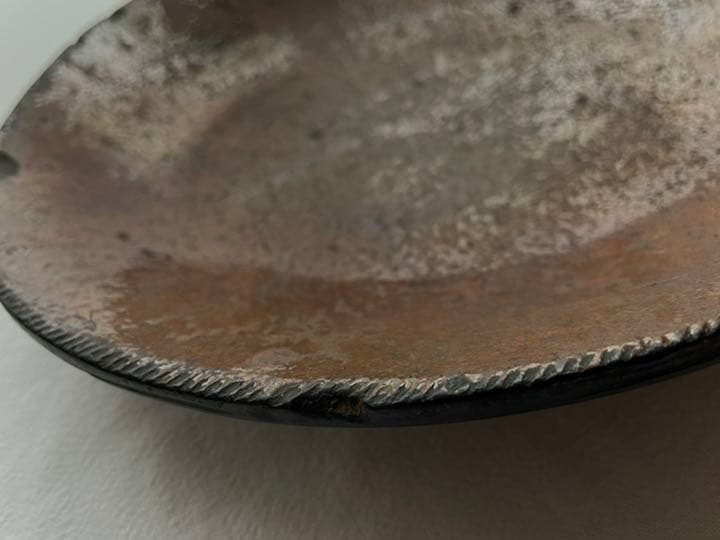 19世紀 レッドウェア パイ皿◇ 卸売 アメリカ ペンシルベニア スリップ