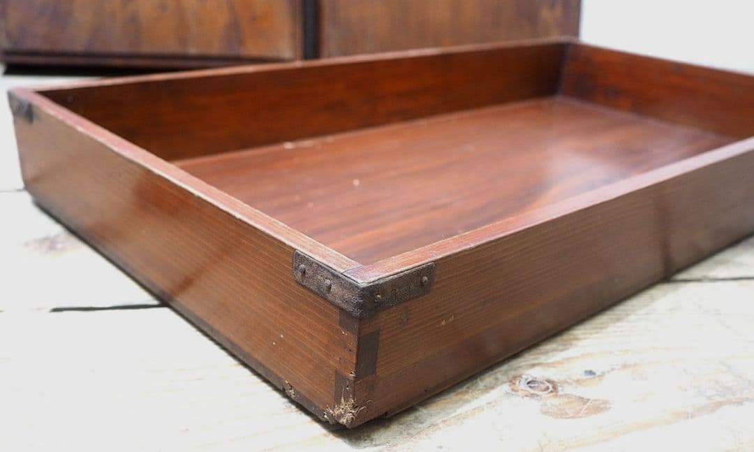 1357 5個セット レトロな木箱 収納ケース 古家具 古道具 アンティーク