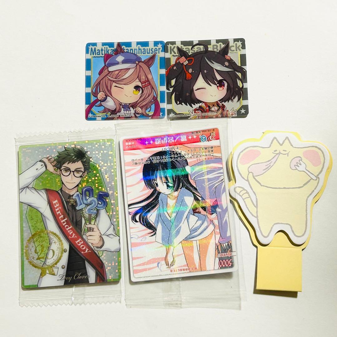 ウマ娘 すとぷり IDOLiSH7 シール カード ポストカード 生写真