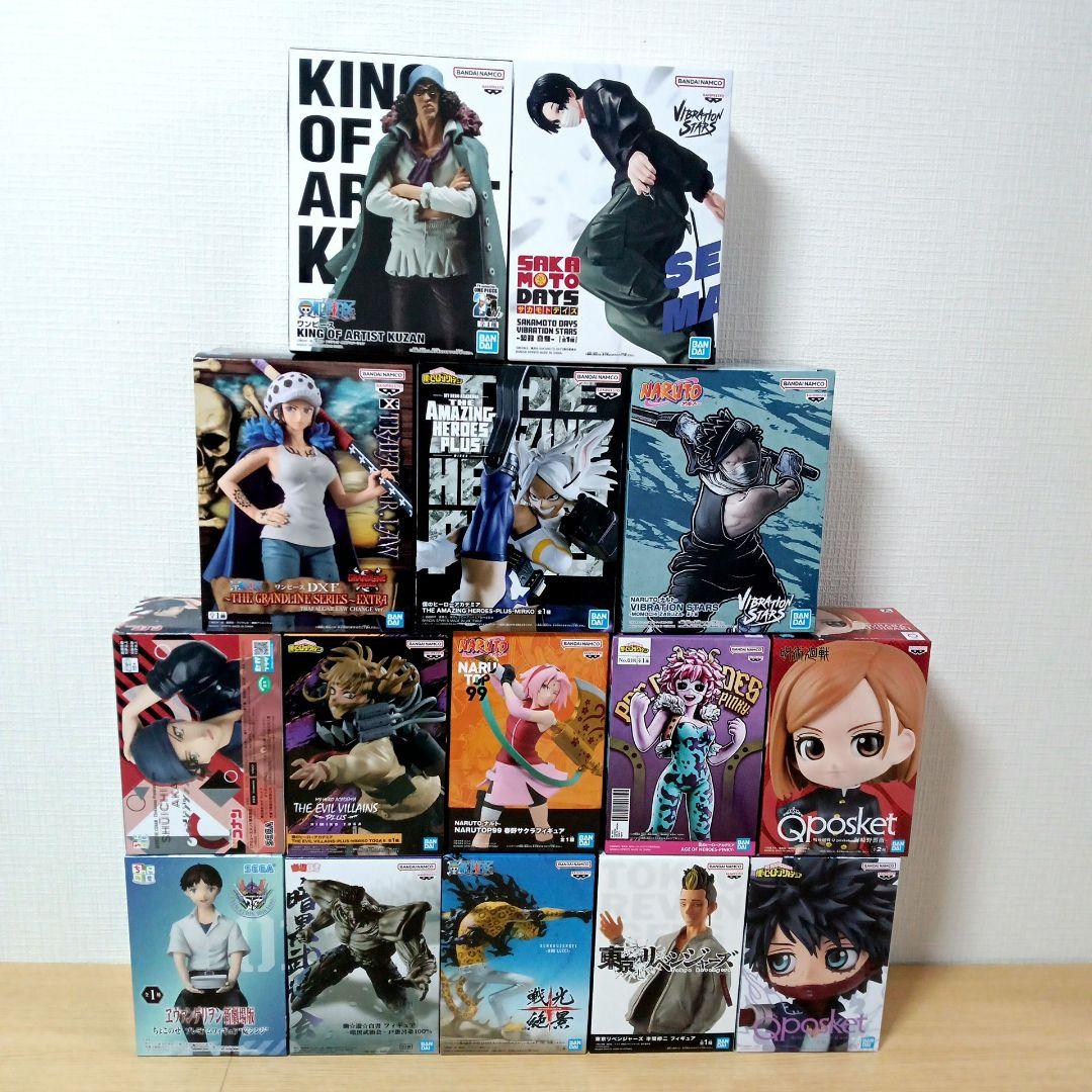 ジャンプ プライズフィギュア フィギュア まとめ売り ヒロアカ NARUTO
