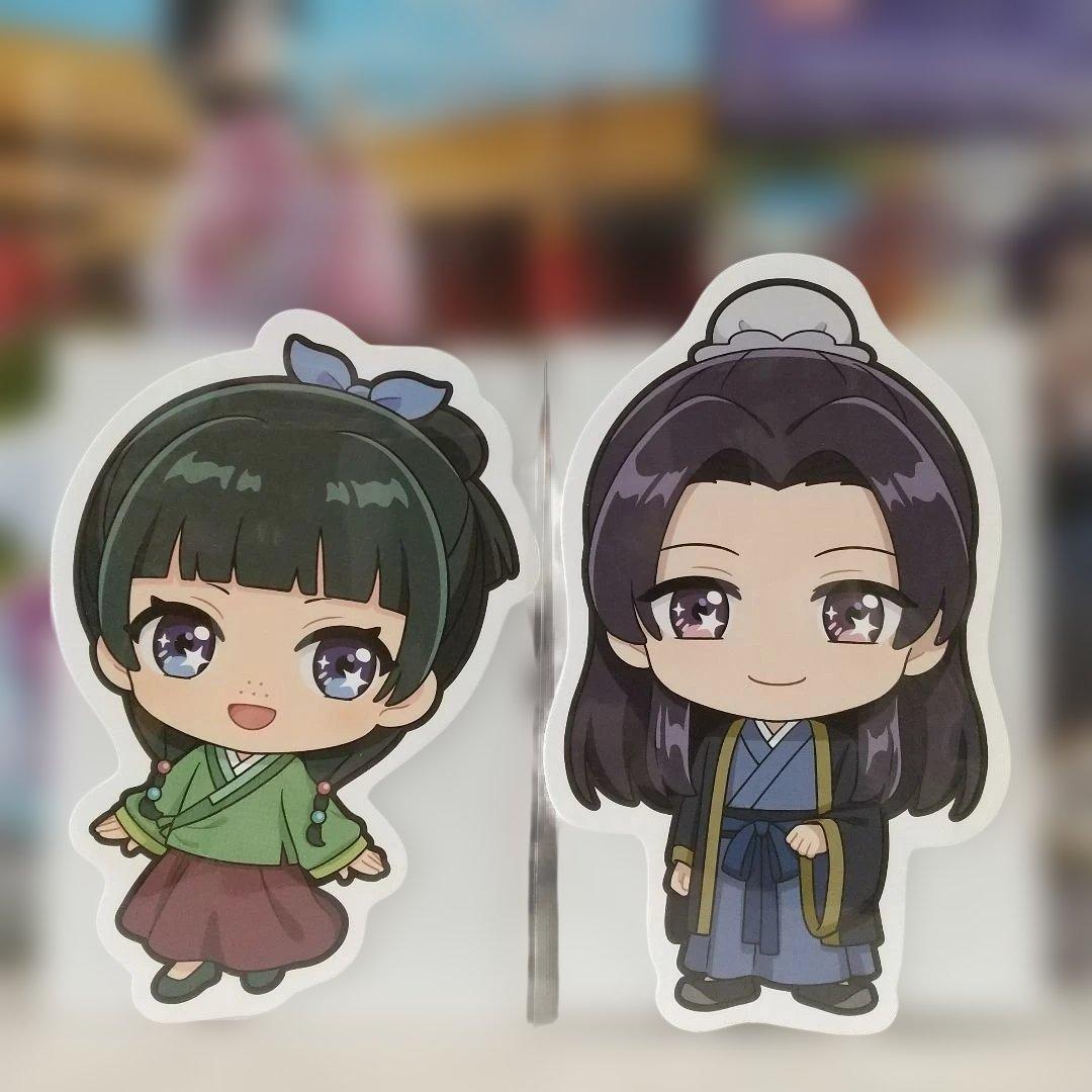 まとめ売り】薬屋のひとりごと 猫猫 壬氏 フィギュア＆ダイカット