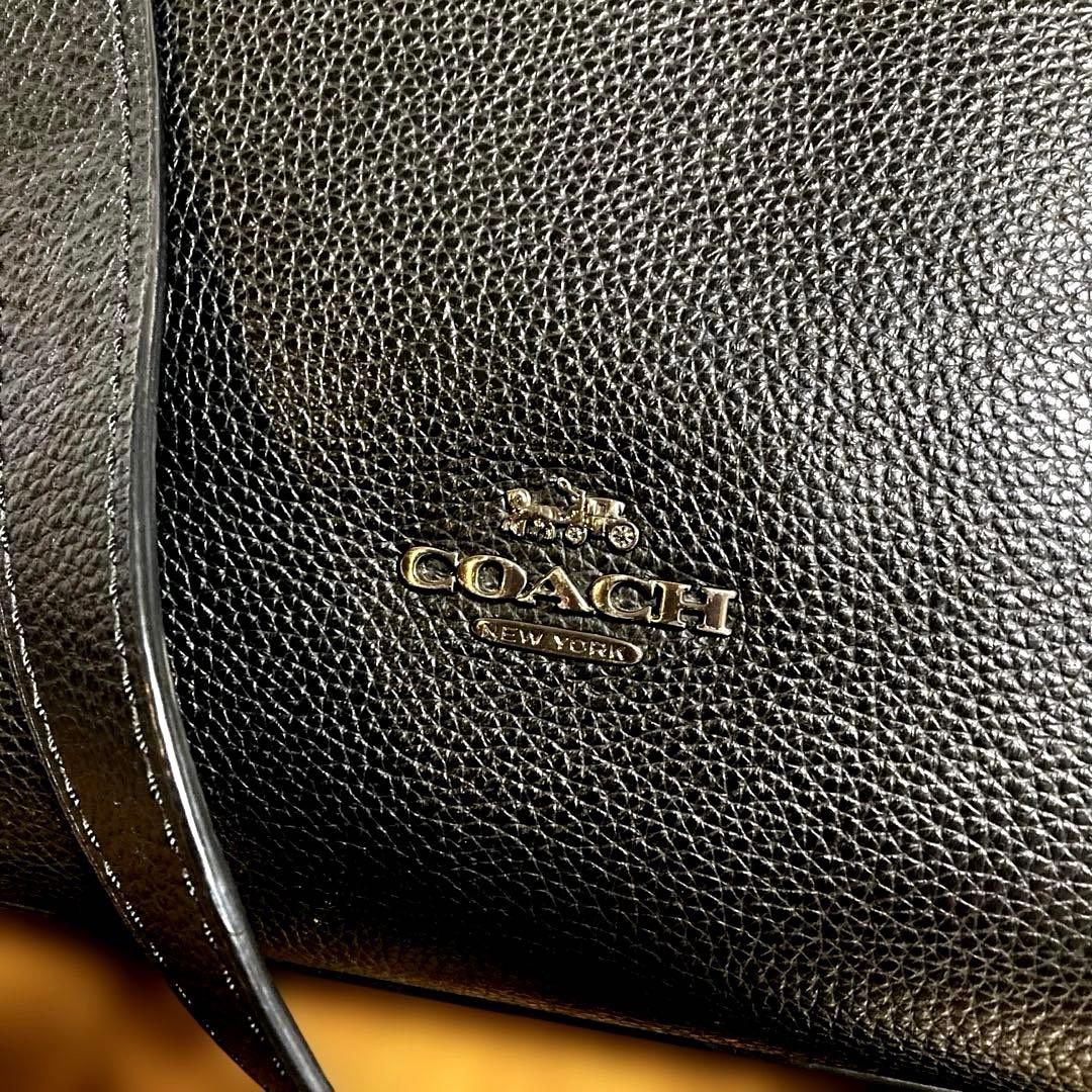 COACHショルダーバッグ★21378、美品.オールレザー、メンズ、レディース
