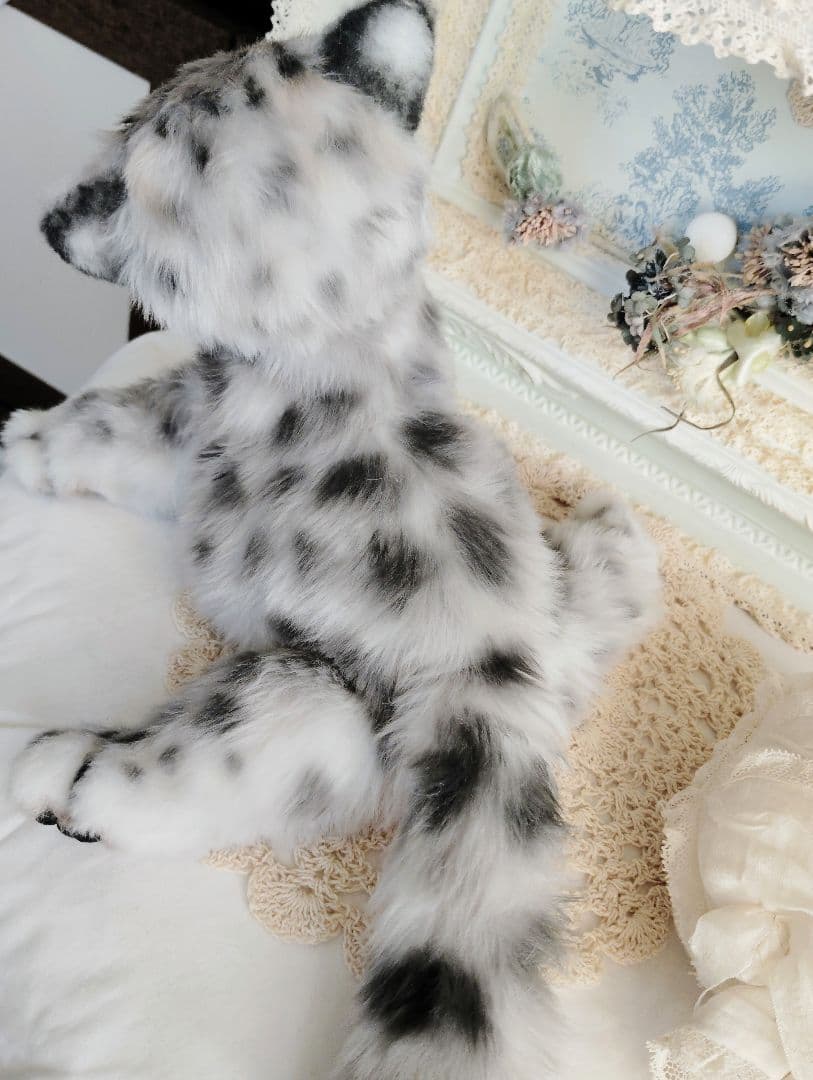 ユキヒョウベビー♡赤ちゃん♡アートドール♡ぬいぐるみ♡