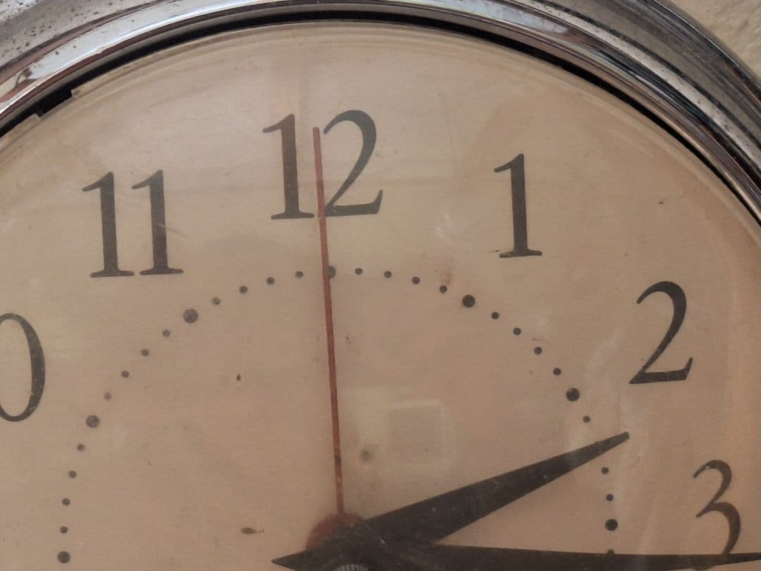 アメリカ製 50´s？ WESTCLOX electric ヴィンテージ 時計