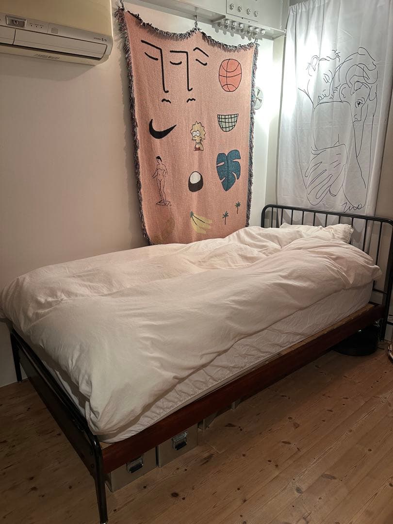 ジャーナルスタンダードファニチャー　サンクベッド　シングル