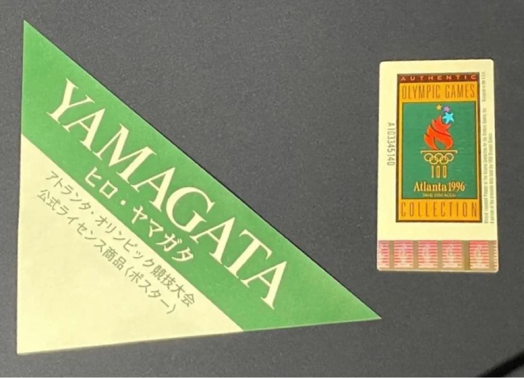 フェンシング　ヒロ・ヤマガタ　オリンピック 公式 ポスター