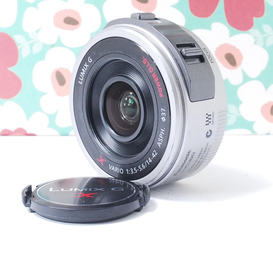 ❤パワーズーム❤LUMIX G X VARIO H-PS14042❤ - メルカリ