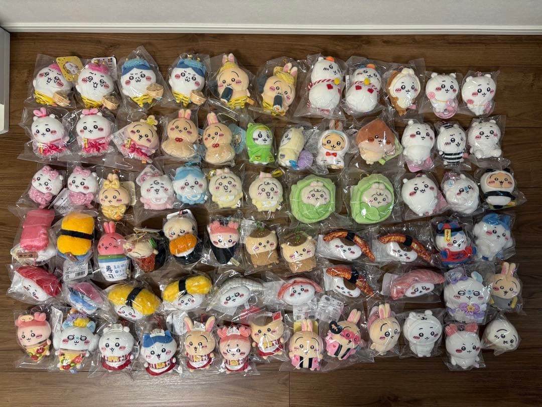 ちいかわマスコット まとめ売り 355点 レア 完売品 非売品