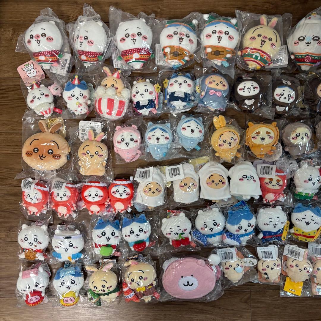 ちいかわマスコット まとめ売り 355点 レア 完売品 非売品