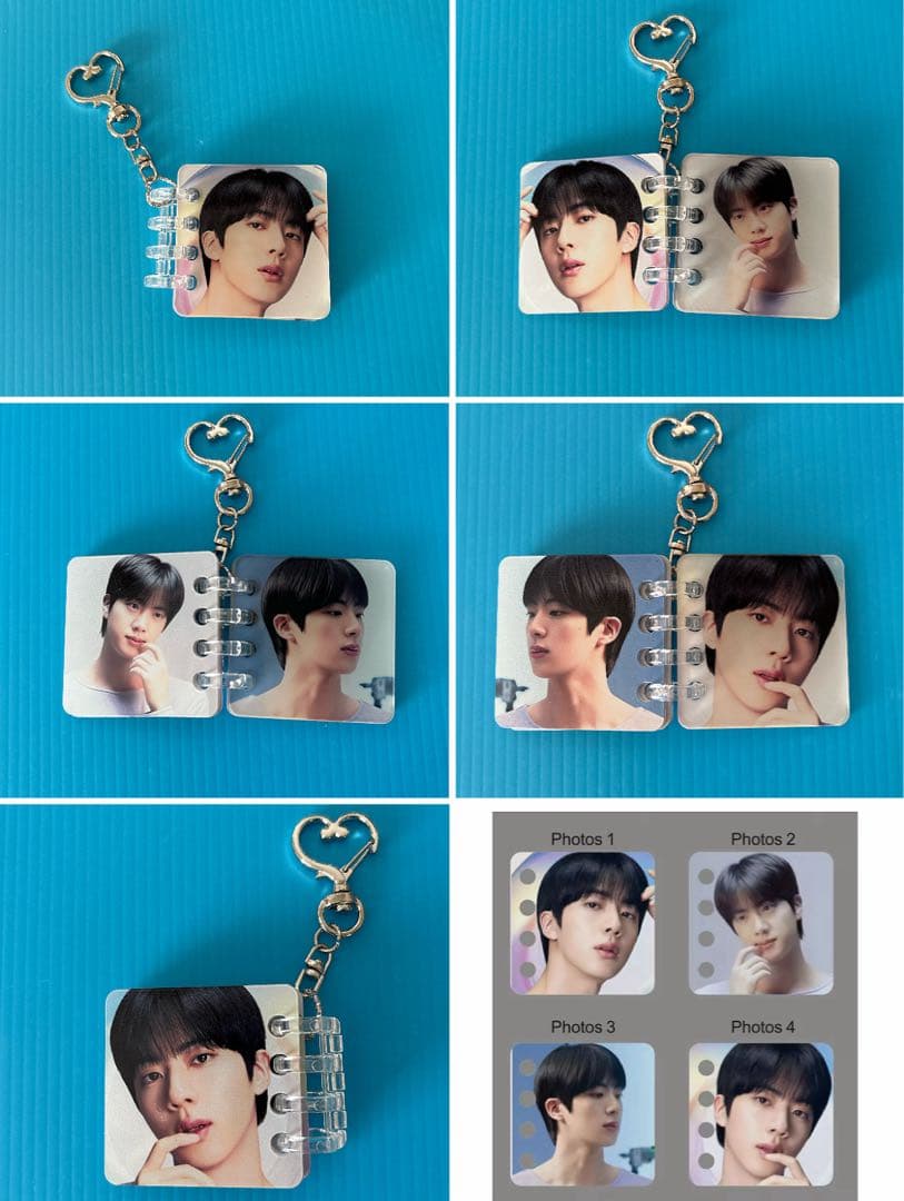 BTS JIN コーデュロイトートバッグ（ピンク）❷