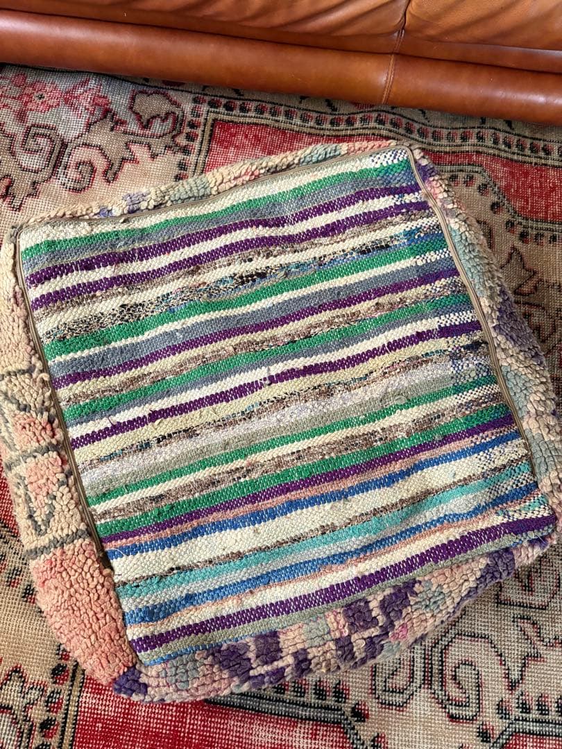 S*S様 ブジャド プフ カバー モロッコ クッションカバー　ボシャルウィット