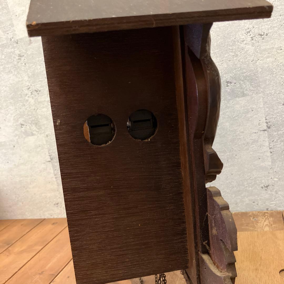 ジャンク品 セイコー クオーツ 鳩時計 振り子時計 掛時計 柱時計 時計 壁飾り