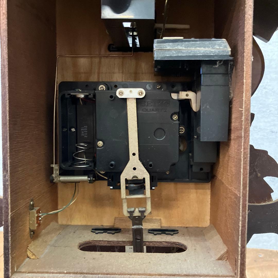 ジャンク品 セイコー クオーツ 鳩時計 振り子時計 掛時計 柱時計 時計 壁飾り