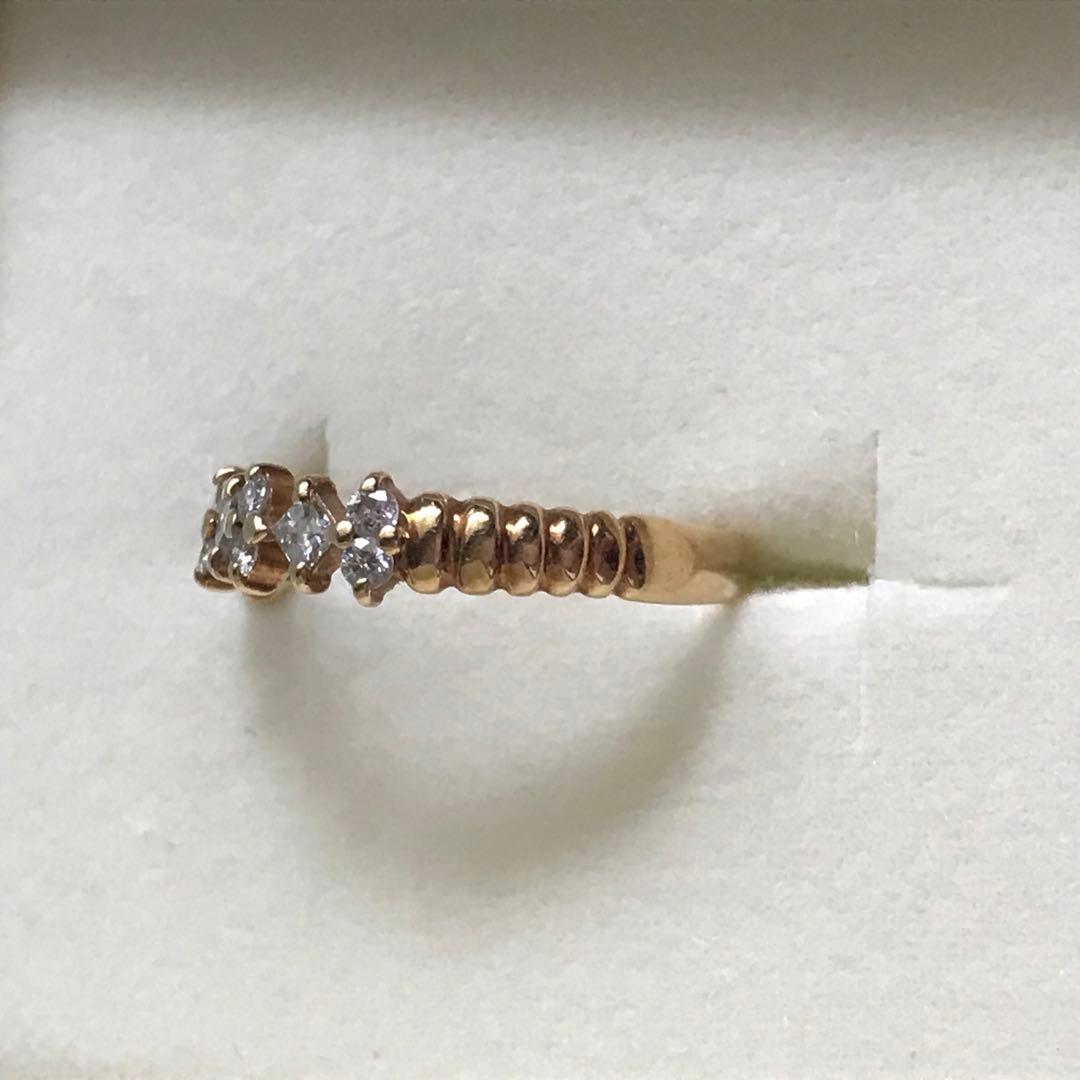 18K ダイヤモンドリング