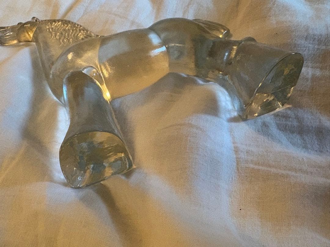 専用スウェーデン ヴィンテージ ホース オブジェ ガラス コスタボダ