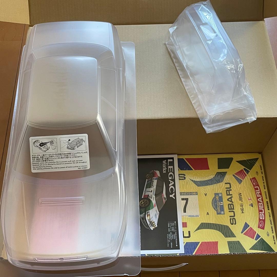 ABCホビー　1/10RC スバル　レガシィRS （BC5) ワークスver.