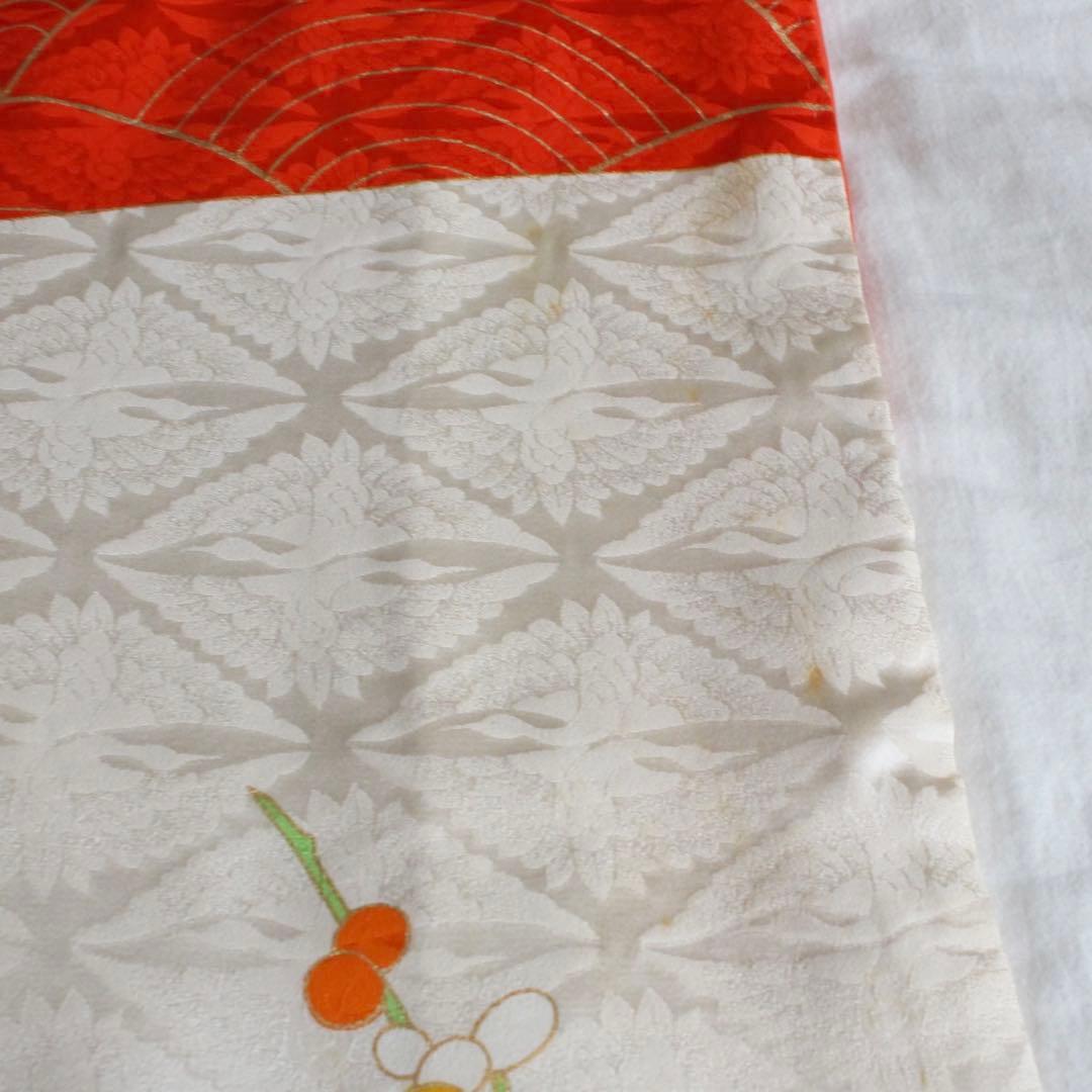 【専用】七五三 7歳 女の子 子供 正絹 着物 つくり帯 セット