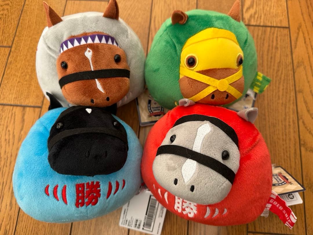 サラブレッドコレクション だるまぬいぐるみ ✴︎全4種セット✴︎ 🏇1月発売プライズ商品🏇 【サラブレッドコレクション だるま