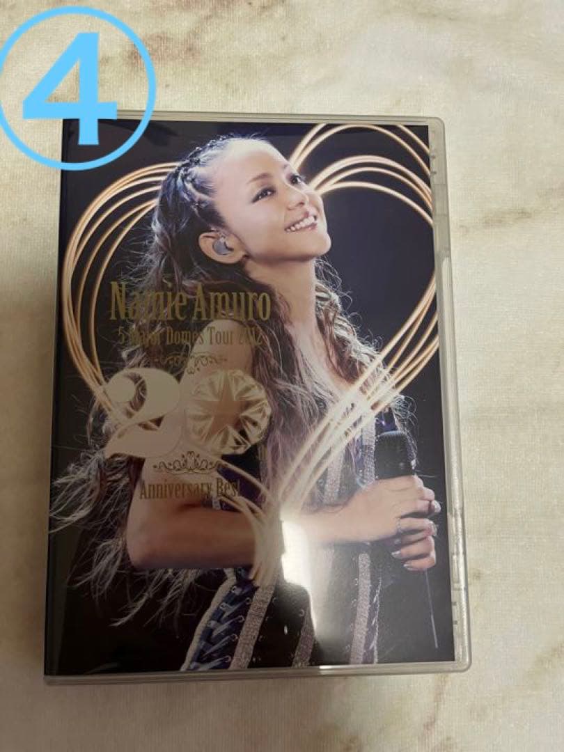 ①②新品③〜⑥未使用】安室奈美恵DVD6枚セット dvd