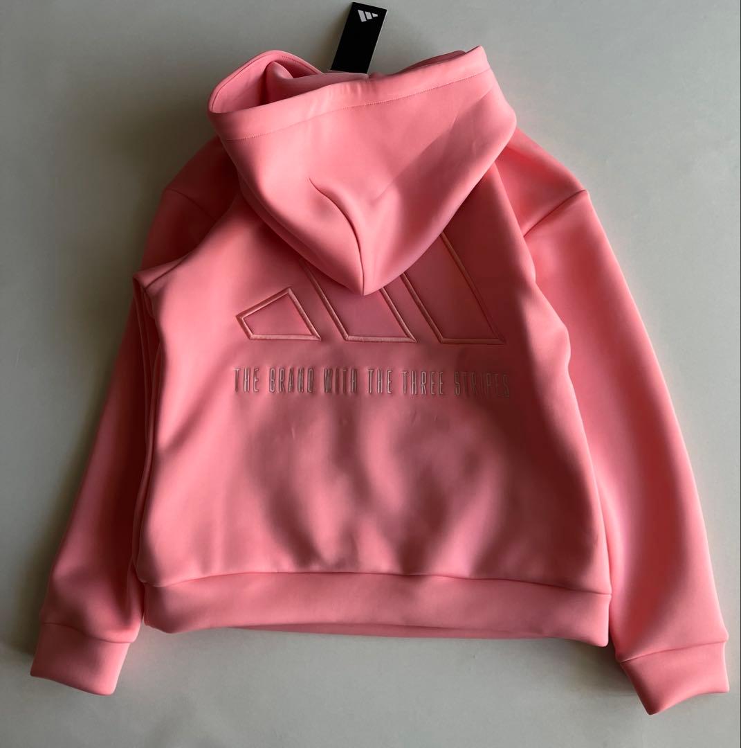 新品⛳️アディダスゴルフビッグロゴダンボールニット&裏フリーススカート　XL