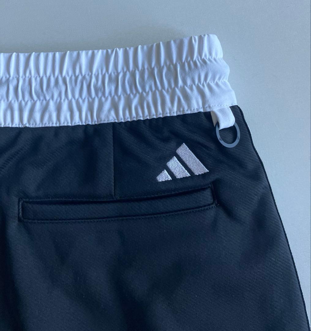 新品⛳️アディダスゴルフビッグロゴダンボールニット&裏フリーススカート　XL