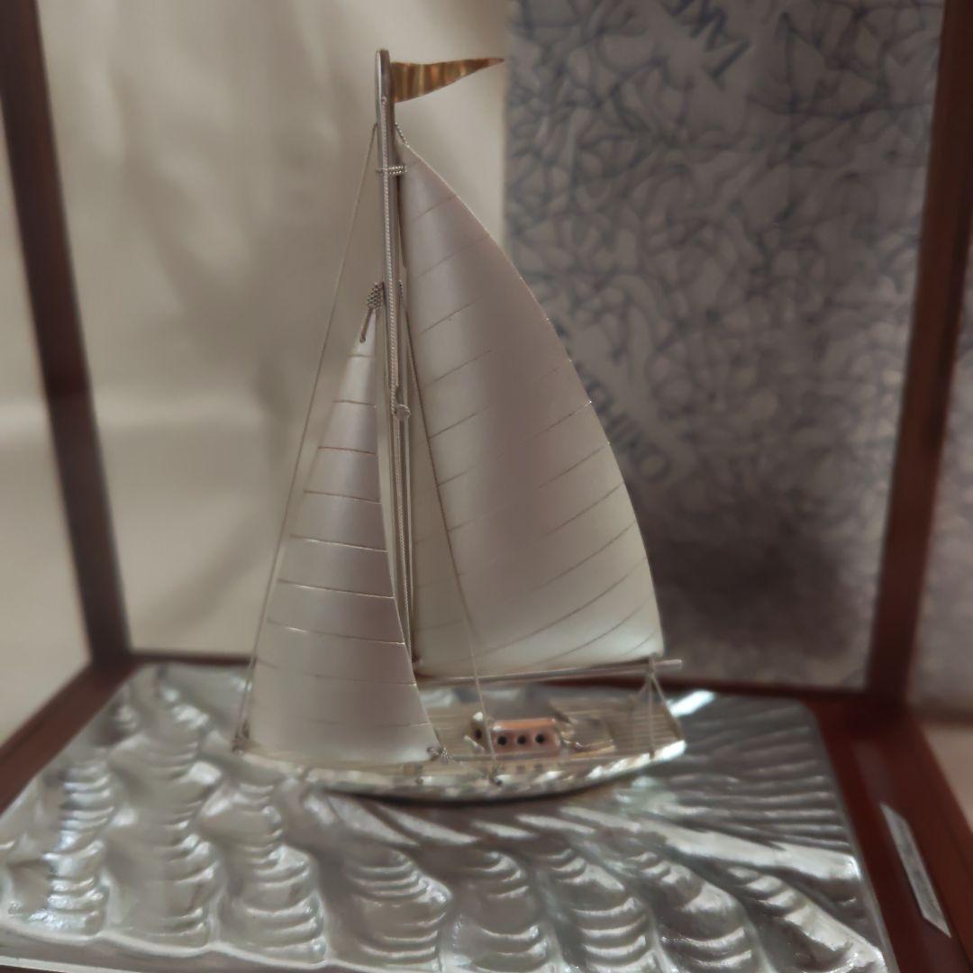 最終価格 STERLING SILVER 武比古 TAKEHIKO ヨット 7号 - 工芸品割引