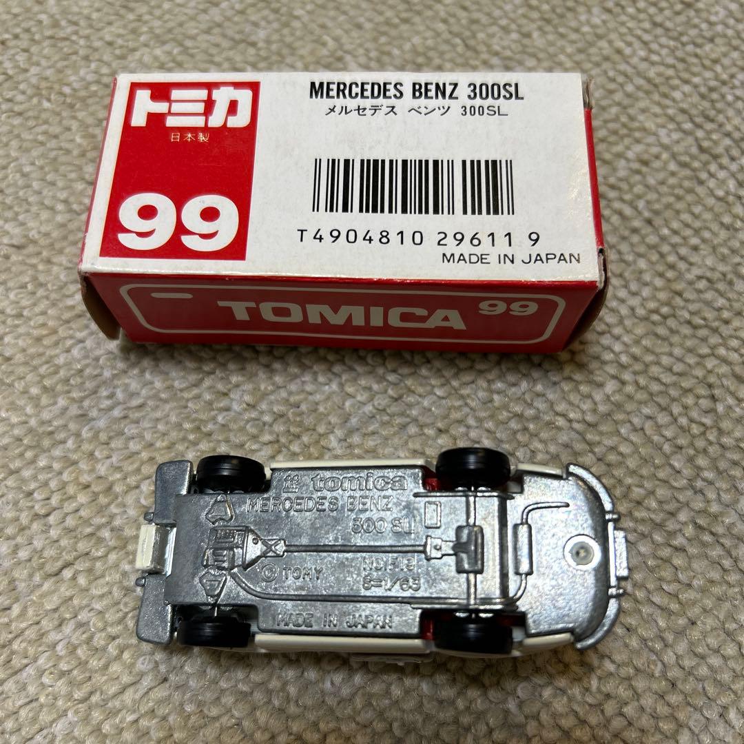 日本製トミカ赤箱 メルセデス・ベンツ 300SL 1/63