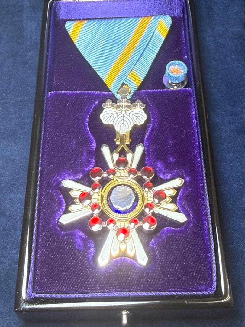 瑞宝双光章 ケース付き 勲章 アンティーク ビンテージ 貴重 希少 骨董