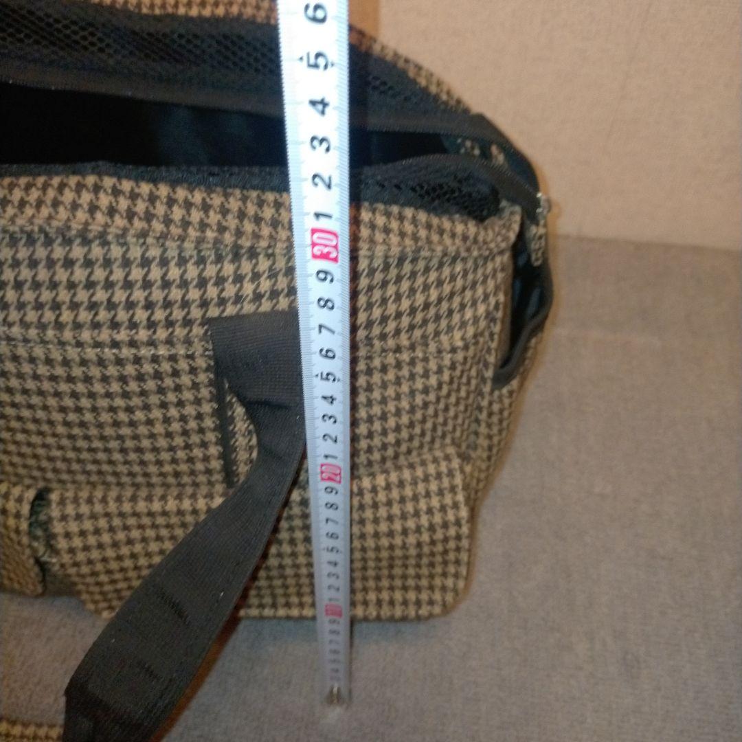 中型犬用チェック柄キャリーバッグ ドッグ＆キャッツ PIPI 犬用品