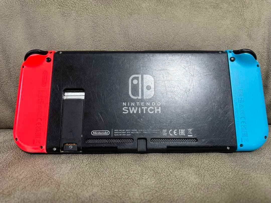 ＊ジャンク品＊ Nintendo Switch 本体 青/赤