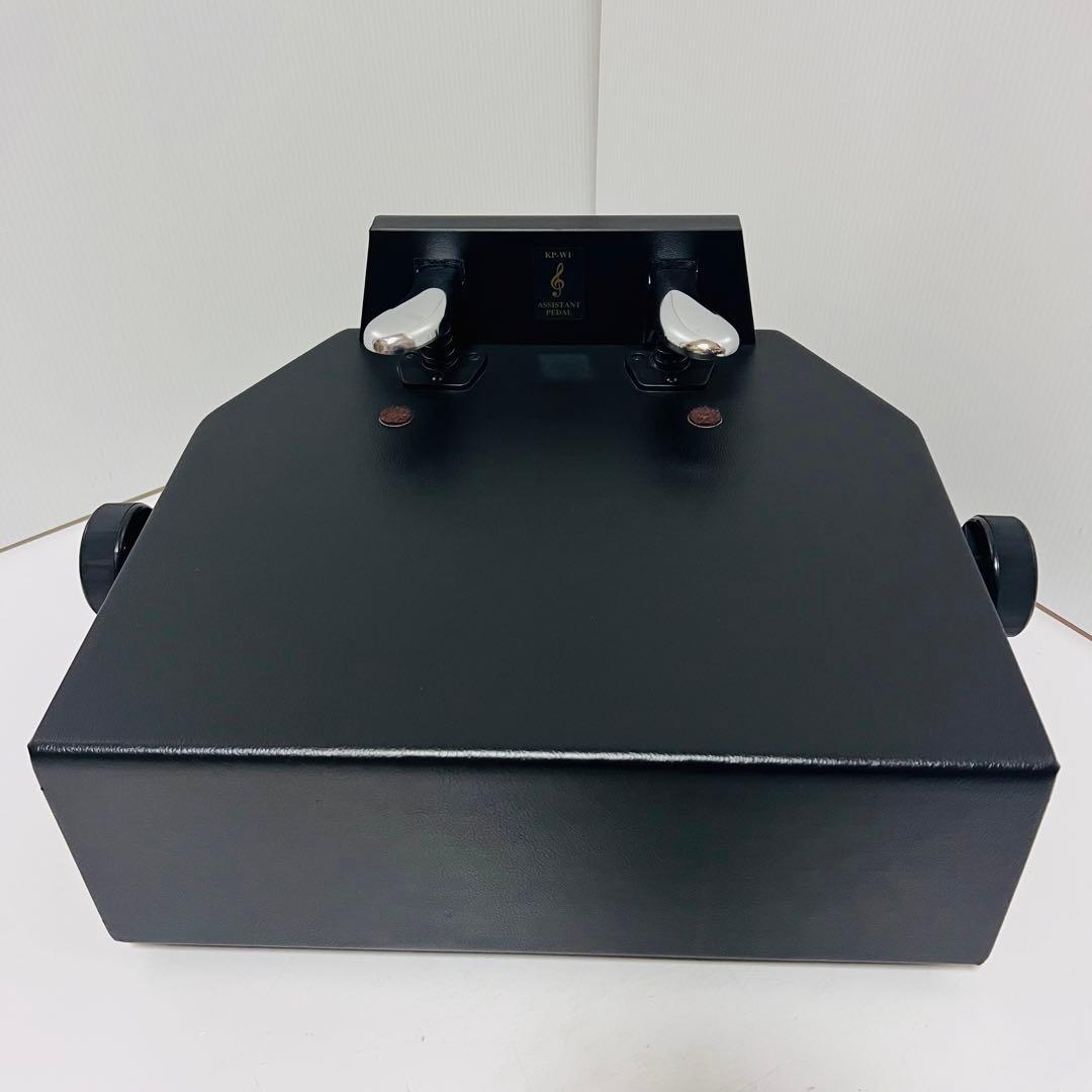 最高級 甲南 KP-W1 ピアノ補助台 ネジ式 両ハンドル 無段階調整 日本製