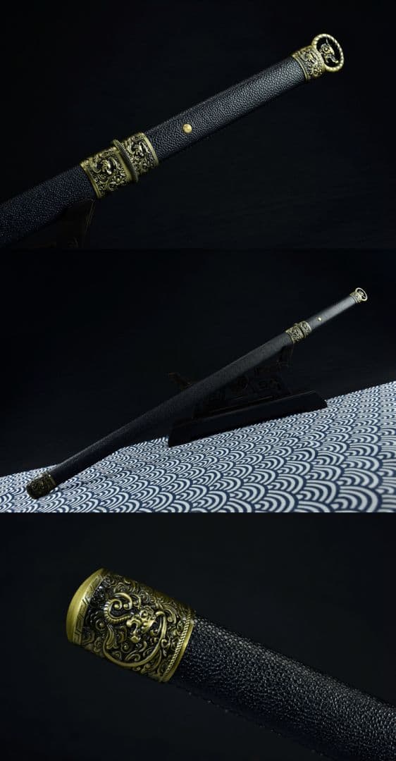 武具　刀装具　日本刀　模造刀   居合刀  環首  唐刀 ペ東来-環首唐刀
