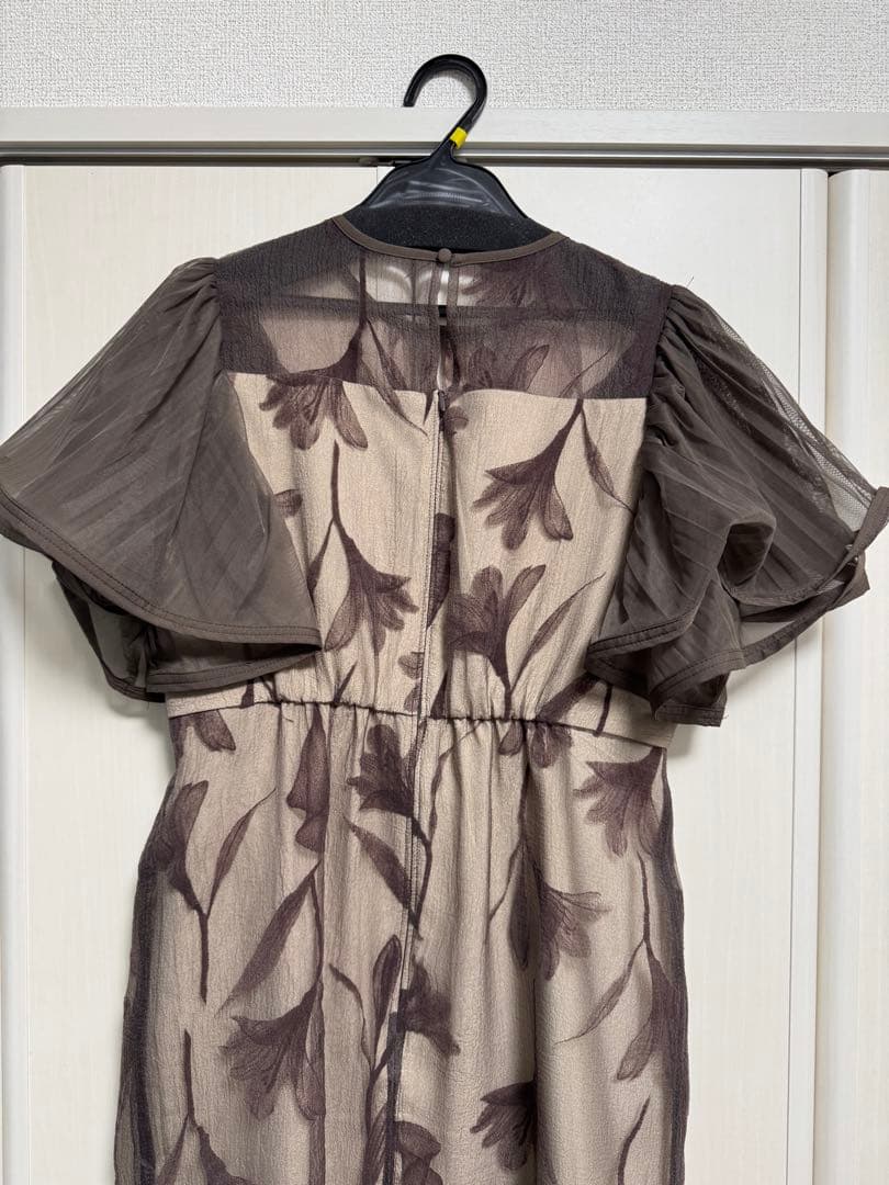 niana ニアナ フラワー オーガンジー ドレス M-Short 結婚式 - メルカリ