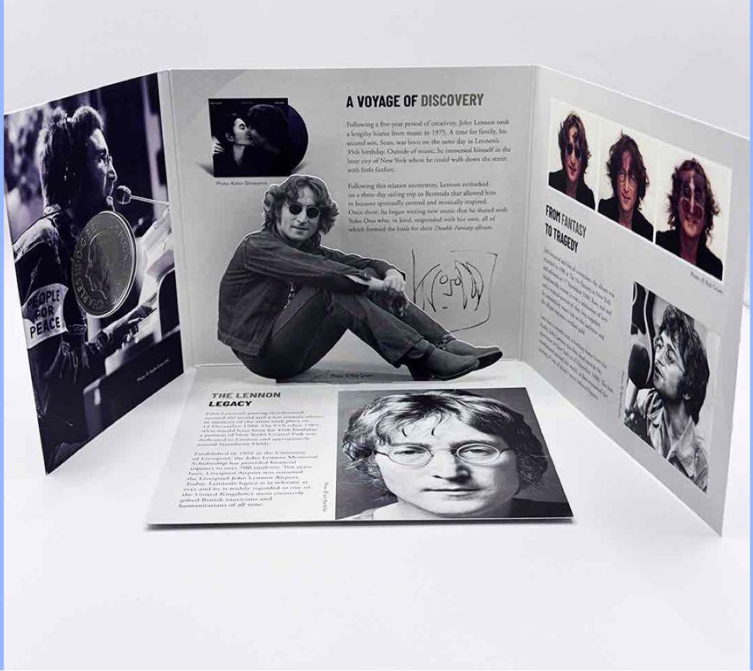JOHN LENNONジョンレノン 世界限定10,000/英国王立造幣局コイン
