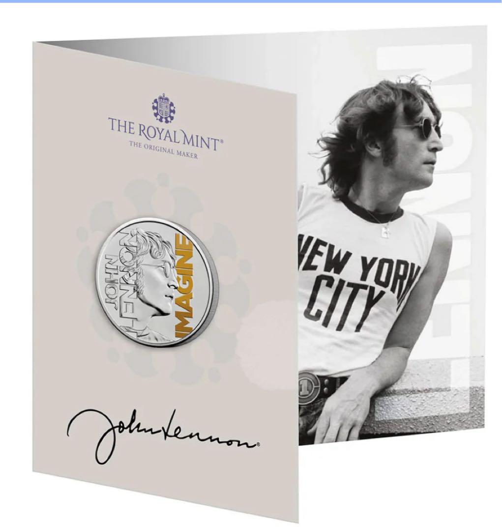 JOHN LENNONジョンレノン 世界限定10,000/英国王立造幣局コイン